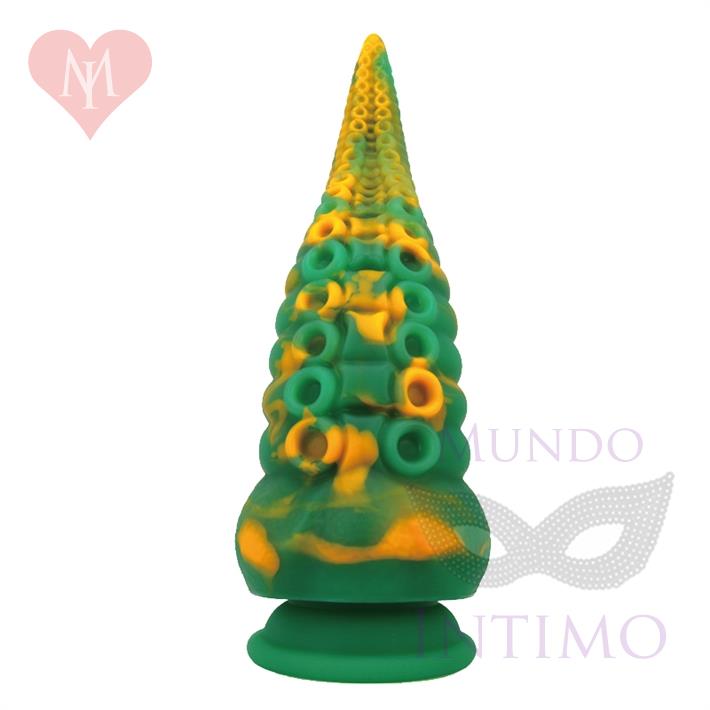 Monster dildo con sopapa de silicona