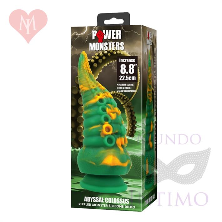 Monster dildo con sopapa de silicona