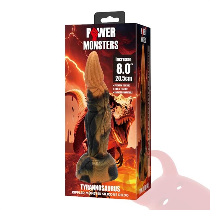 Dildo de silicona monster con sopapa