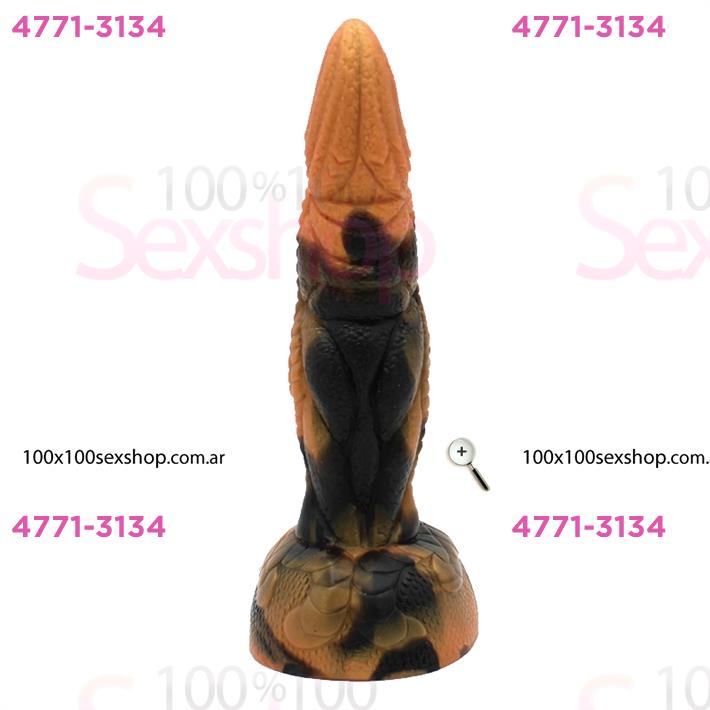 Dildo de silicona monster con sopapa