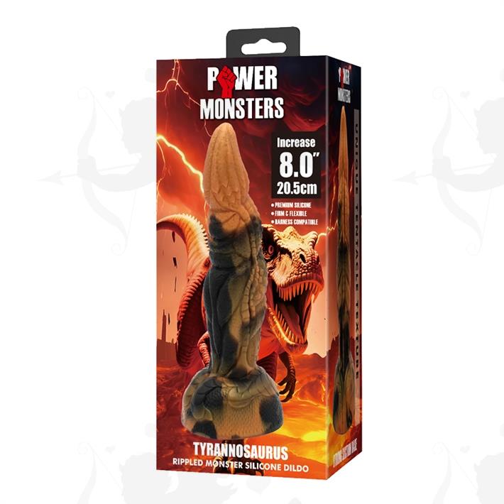 Dildo de silicona monster con sopapa
