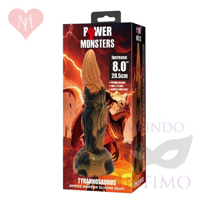 Dildo de silicona monster con sopapa