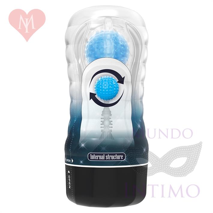 Masturbador Planet masculino con interior removible