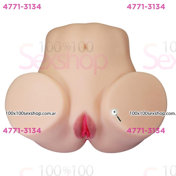 Muñeca realista Premium: textura ultra realista con doble acceso y diseño resistente al agua