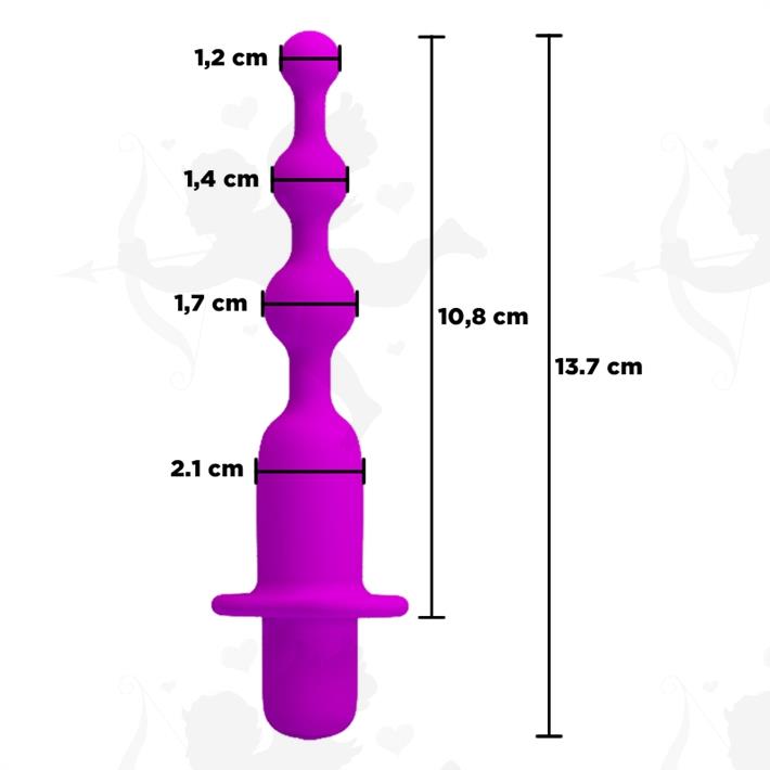 Vibrador con 12 funciones de vibración, 4 estilos diferentes de funda de silicona con recarga USB