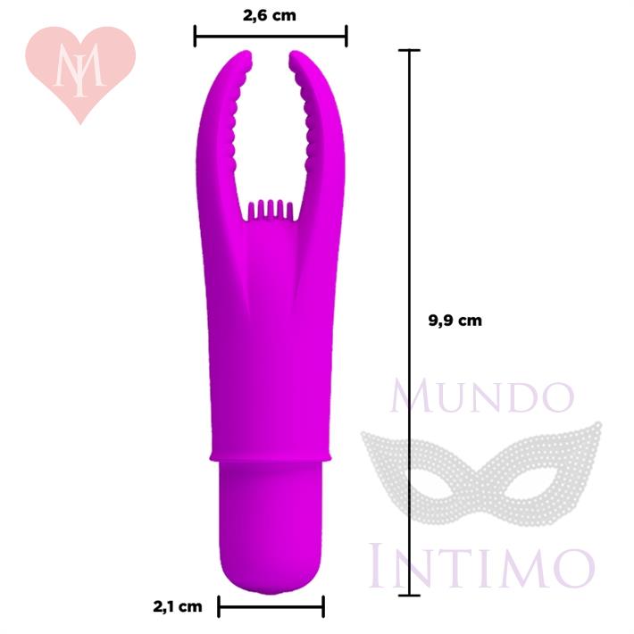 Vibrador con 12 funciones de vibración, 4 estilos diferentes de funda de silicona con recarga USB