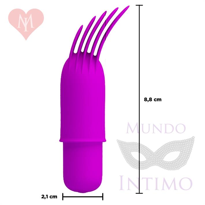 Vibrador con 12 funciones de vibración, 4 estilos diferentes de funda de silicona con recarga USB