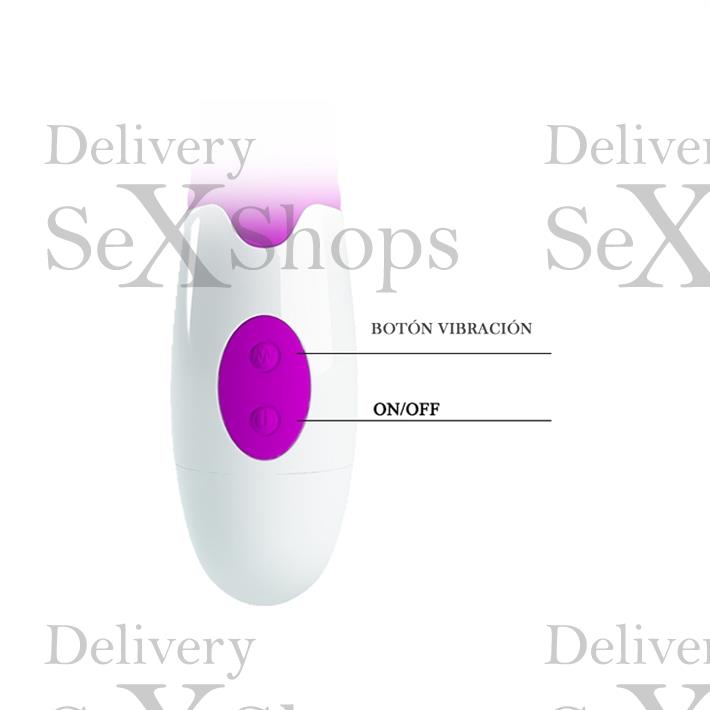 Estimulador de punto G con vibrador de clitoris Hyman