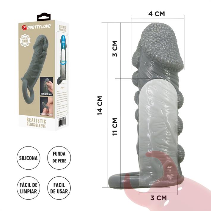 Extension peneana de 14 cm de largo