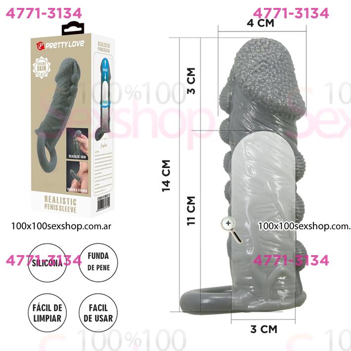 Extension peneana de 14 cm de largo