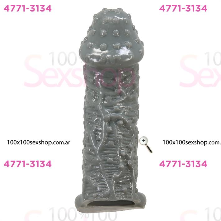 Funda para pene realistica de 13 cm de largo