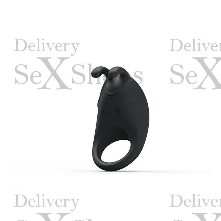 Anillo para retrasar la eyaculacion y estimular el clitoris con carga USB