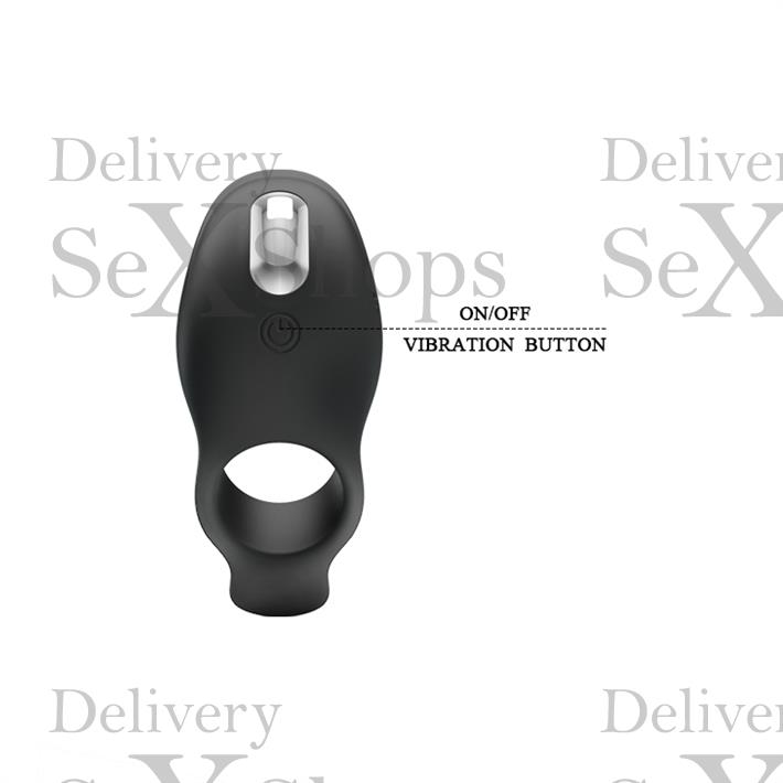 Anillo retardador de eyaculacion con vibracion y carga USB