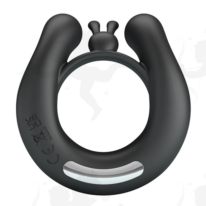Anillo Vibrador Doble Motor con 12 Modos para Parejas