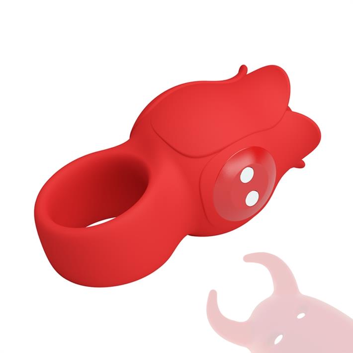 Vibrador en Forma de Rosa para Dedo con 10 Modos de Vibración