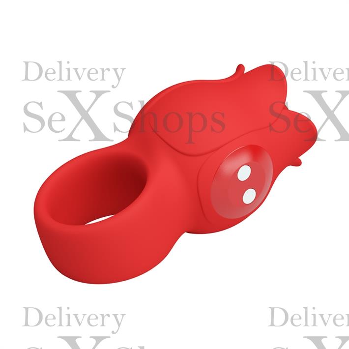Vibrador en Forma de Rosa para Dedo con 10 Modos de Vibración Vibrador en Forma de Rosa para Dedo con 10 Modos de Vibración