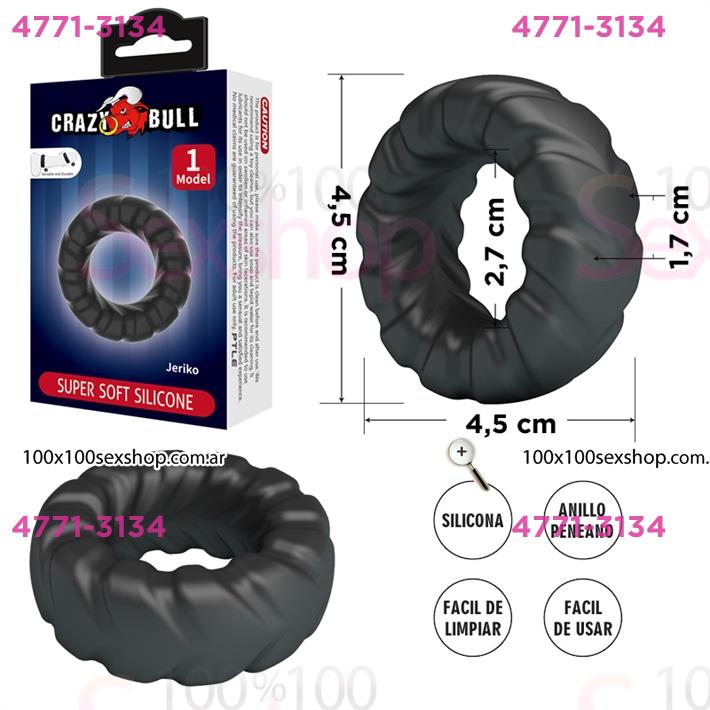 Anillo de Silicona Suave - Erecciones Firmes y Duraderas