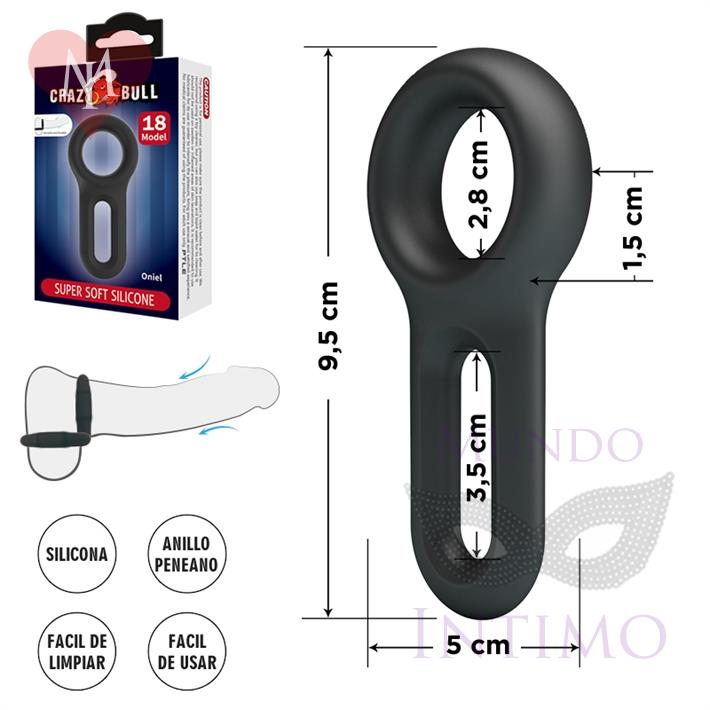 Anillo de Silicona Suave - Erecciones Firmes y Duraderas