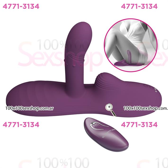 Vibe Pad con control remoto: estimulación con calor, múltiples modos y carga magnética