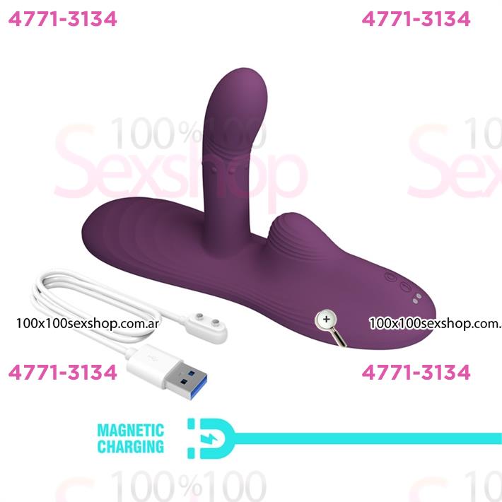 Vibe Pad con control remoto: estimulación con calor, múltiples modos y carga magnética