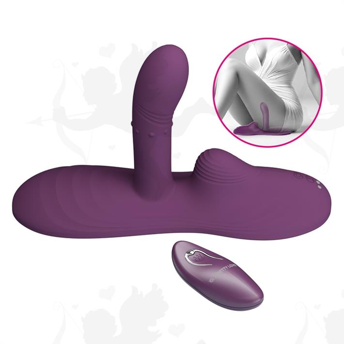 Vibe Pad con control remoto: estimulación con calor, múltiples modos y carga magnética