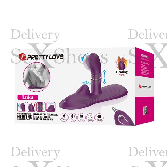 Vibe Pad con control remoto: estimulación con calor, múltiples modos y carga magnética