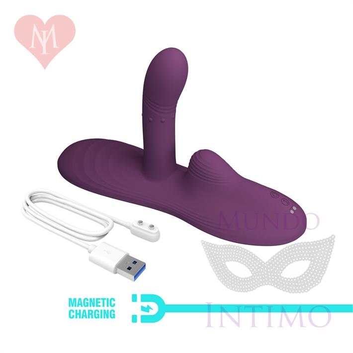 Vibe Pad con control remoto: estimulación con calor, múltiples modos y carga magnética