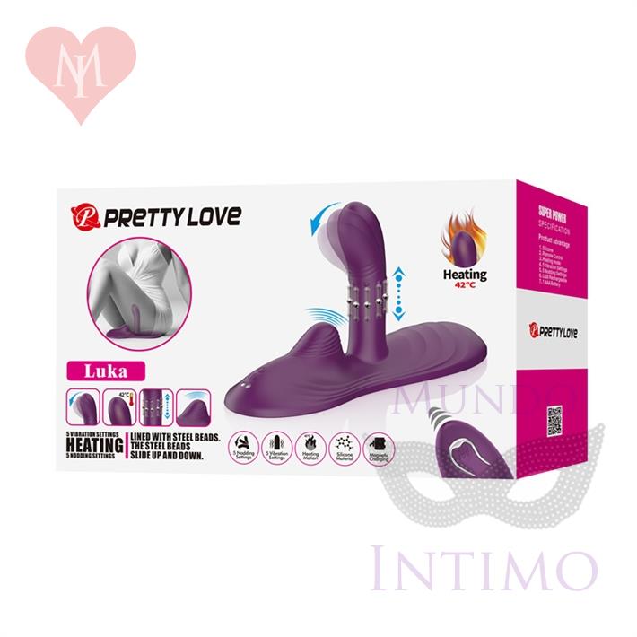 Vibe Pad con control remoto: estimulación con calor, múltiples modos y carga magnética