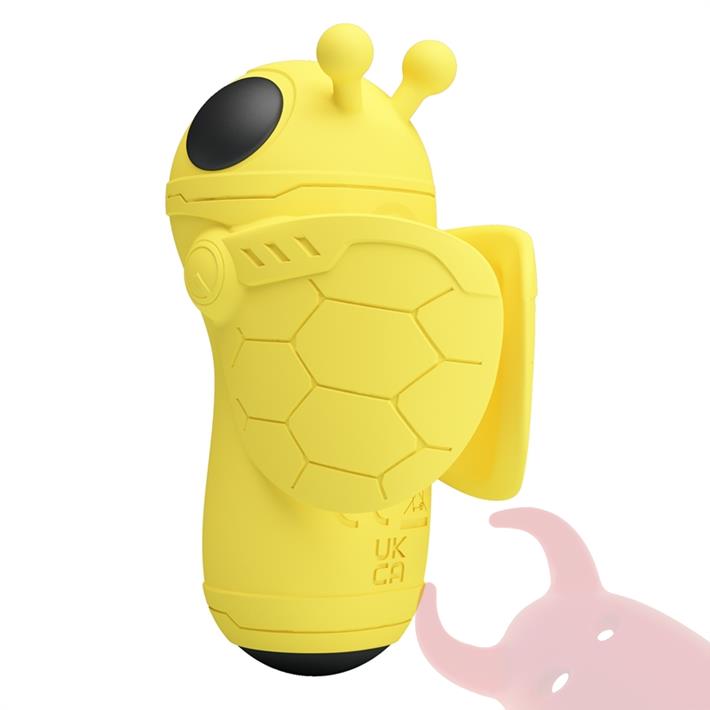 Pequeño succionador en forma de abeja con carga USB