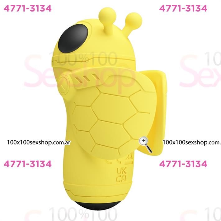 Pequeño succionador en forma de abeja con carga USB