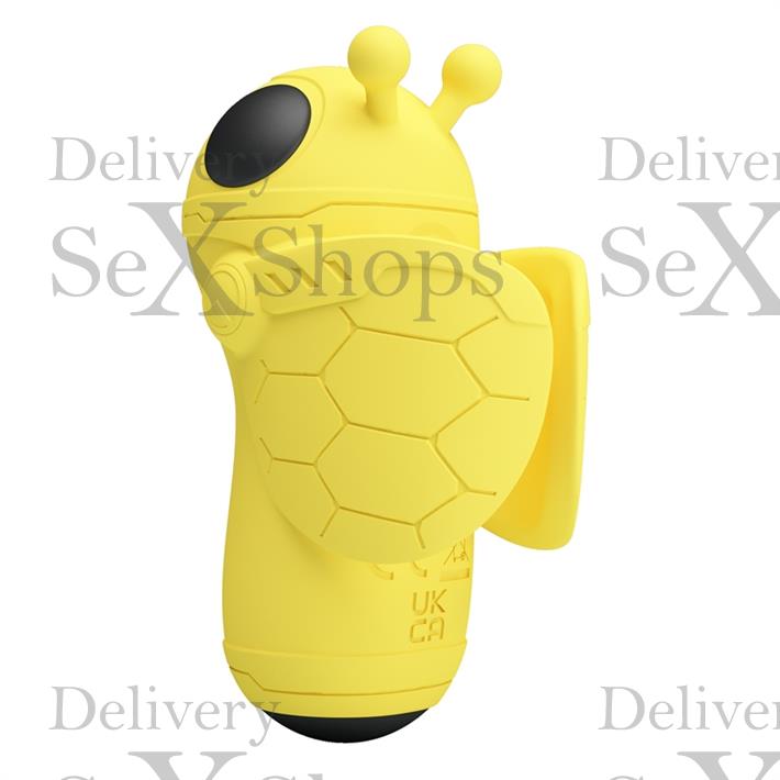 Pequeño succionador en forma de abeja con carga USB