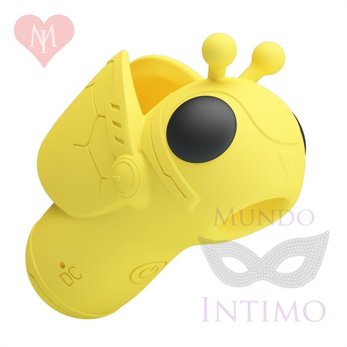 Pequeño succionador en forma de abeja con carga USB