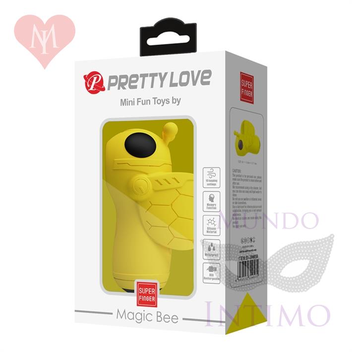 Pequeño succionador en forma de abeja con carga USB