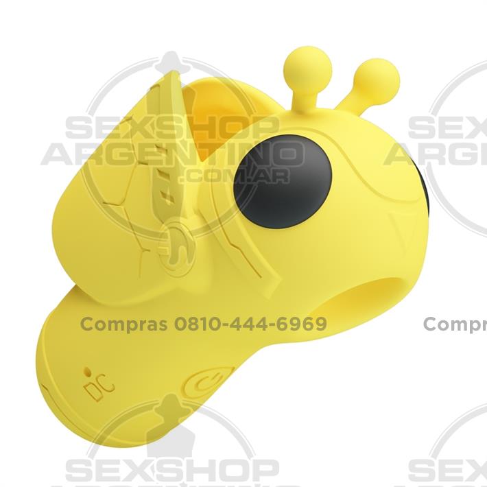 Pequeño succionador en forma de abeja con carga USB