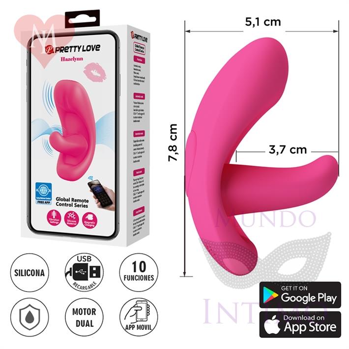  Soft Kissing Mouth: estimulador de silicona con doble motor, control por app y múltiples vibraciones 