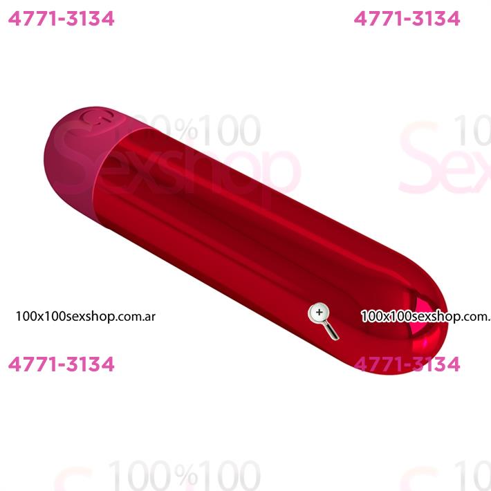 Cód: CA SS-PL-300091-3 - Pequeña bala Metálico con 10 Potentes Modos de Vibración - $ 49400