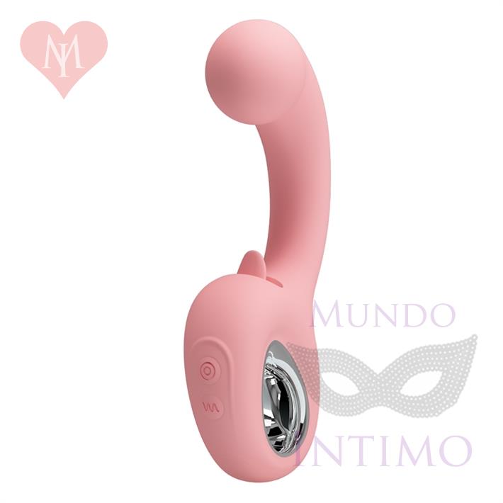 Estimulador de punto G con 5 funciones de lamido y carga USB