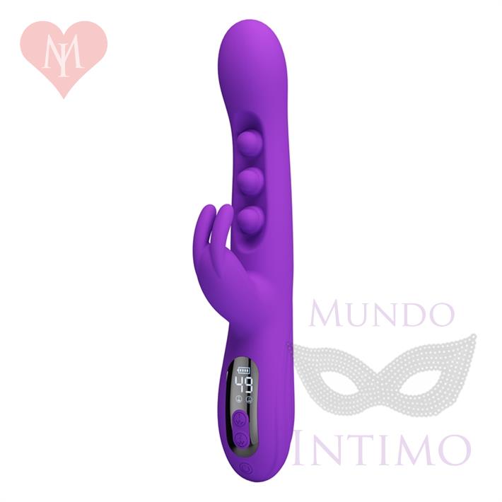 Estimulador de impacto: 4 modos de pulsación, 9 vibraciones y pantalla LED recargable