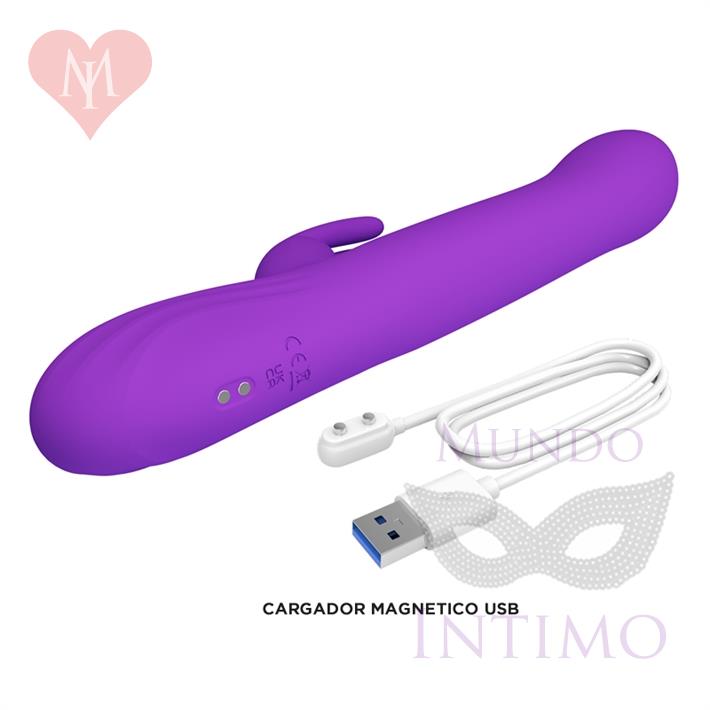 Estimulador de impacto: 4 modos de pulsación, 9 vibraciones y pantalla LED recargable
