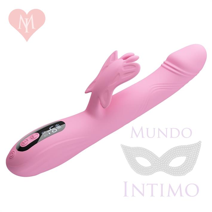 Estimulador automático: 4 modos de presión, 9 vibraciones y pantalla LED recargable