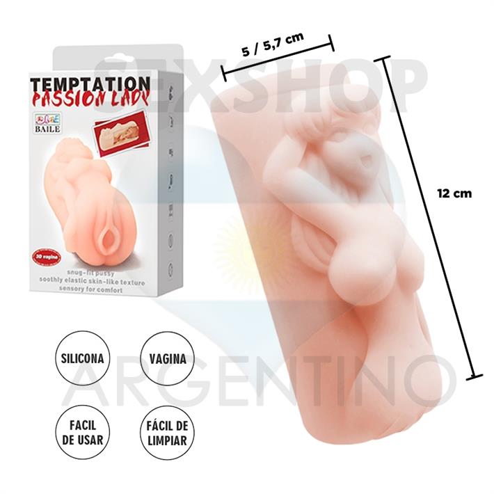 Masturbador masculino de TPR Material con forma de mujer