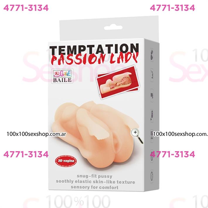 Masturbador masculino de TPR Material con funcion de apretar y encoger