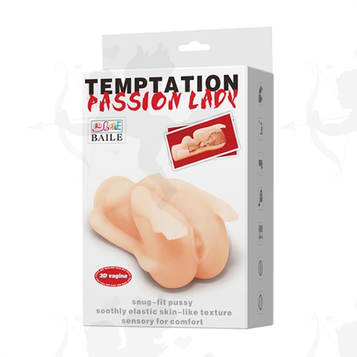 Masturbador masculino de TPR Material con funcion de apretar y encoger