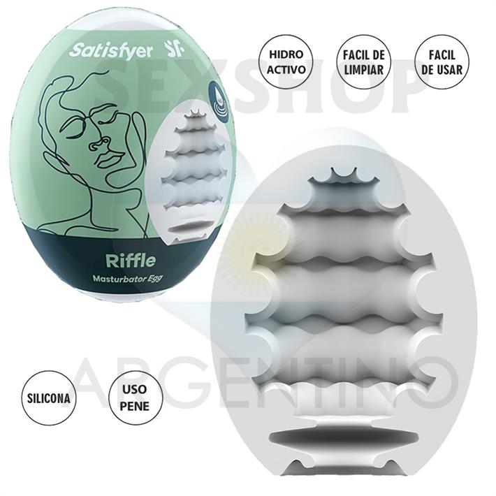 Masturbator Egg Single (Riffle)