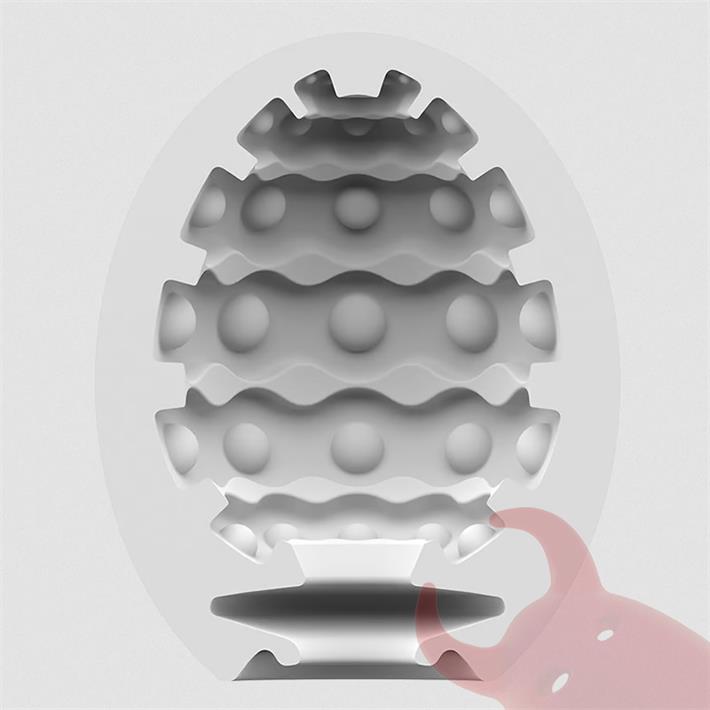 Masturbator Egg Single (Bubble)