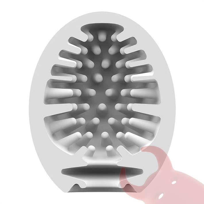Masturbador Egg Single naughty de suave textura