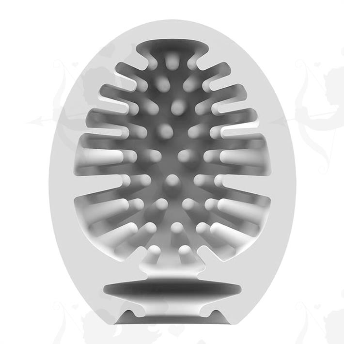 Masturbador Egg Single naughty de suave textura Masturbador Egg Single naughty de suave textura