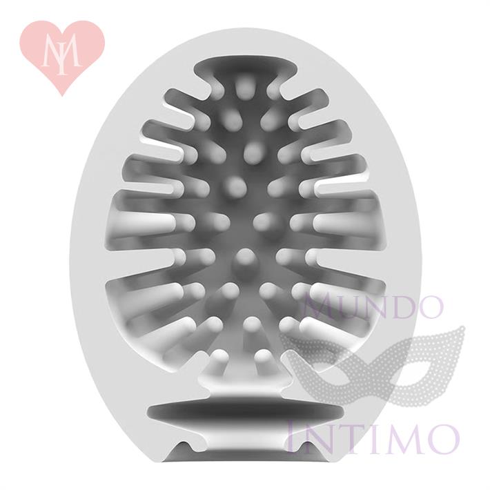 Masturbador Egg Single naughty de suave textura