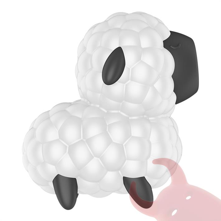 Dreamy Sheep Succionador de clitoris con carga USB