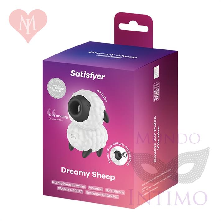 Dreamy Sheep Succionador de clitoris con carga USB